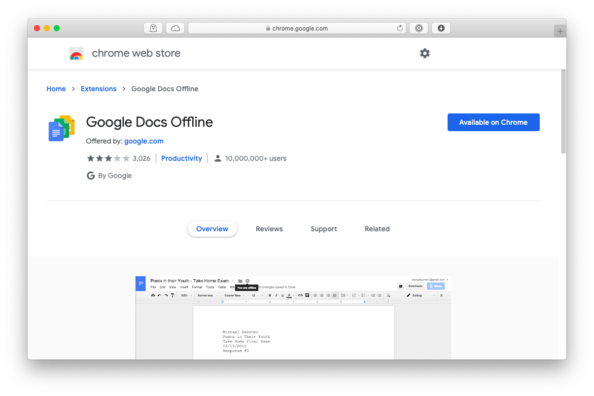 Google docs suite for mac download